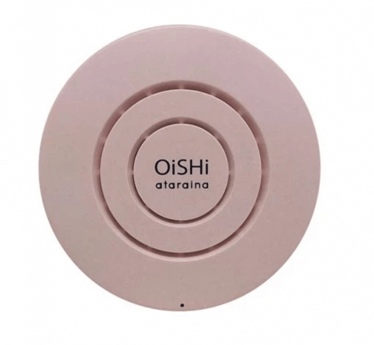 The OiSHI Mobile Air Cleaner is also a powerful dust collector that removes pollen and PM2.5 and can be used both indoors and outdoors.