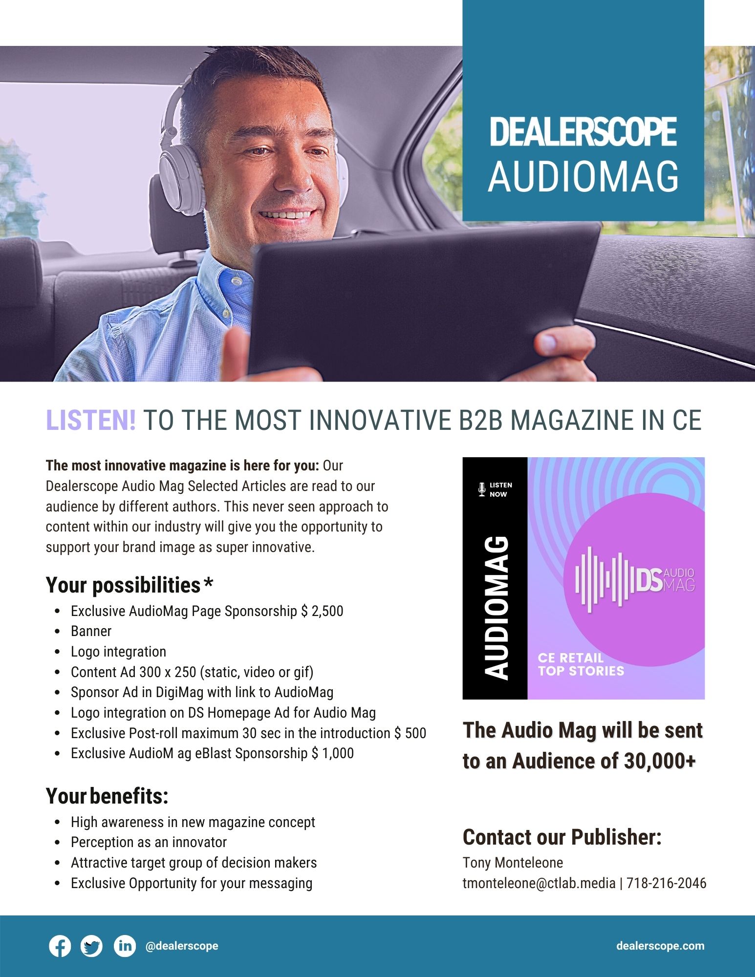 DS Audio Mag - Sale Sheet