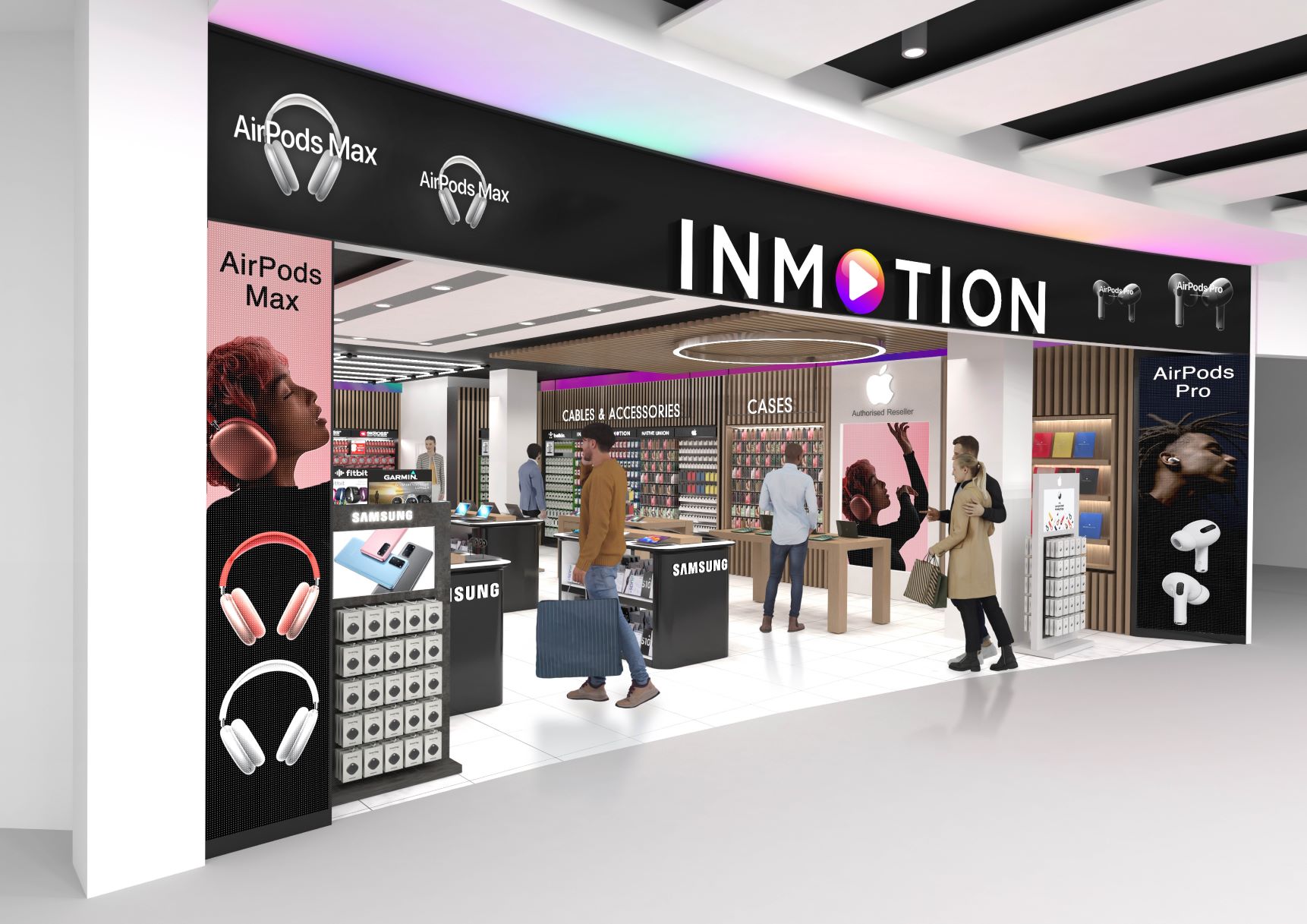 InMotion Stores Heathrow Rendering