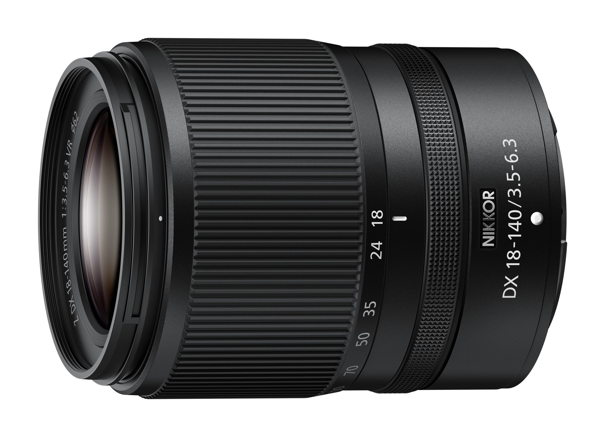 A product shot of the Nikon NIKKOR Z DX Telephoto Zoom Lens