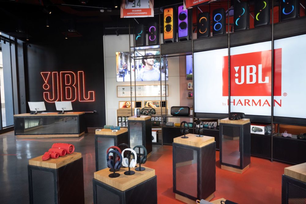 Inside the JBL Store NYC