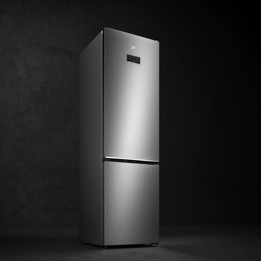The Beko BioCycle Refrigerator is a sustainable product because it has been made from recycled or green materials.