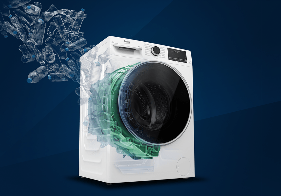 Beko created a line of Green Appliances and the RecycledTub is one of them.