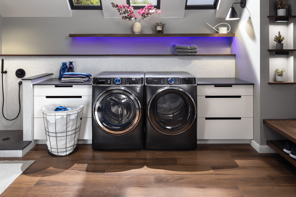 GE introduced a laundry line of green appliances with the Profile Laundry series.