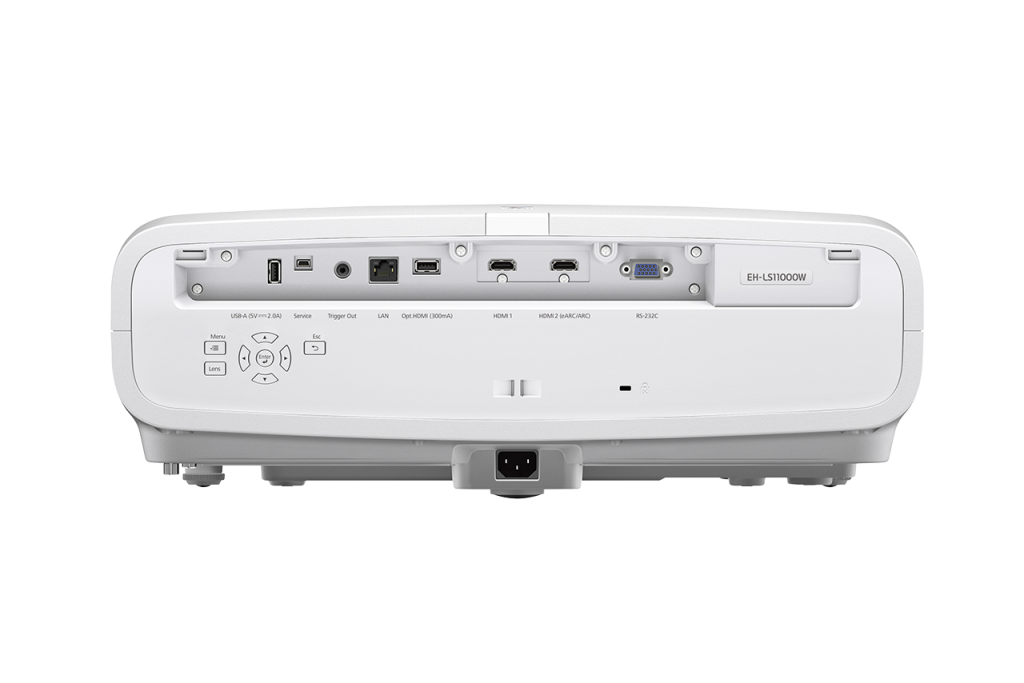 Epson Launches New Pro Cinema Laser Projectors, back view