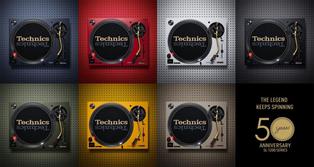 Technics Releases 50th-Anniversary Limited-Edition SL-1200 