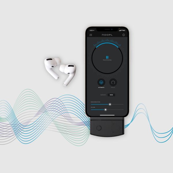 Senior technology trends for hearing assistance: Noopl App for AirPods