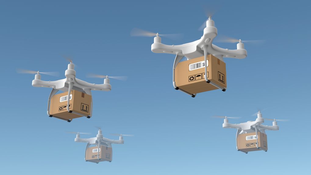 Delivery drones are one of the new tech trends that are coming in 2022