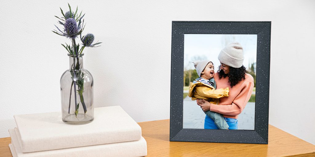 Back-to-School Technology for college students, a digital picture frame.