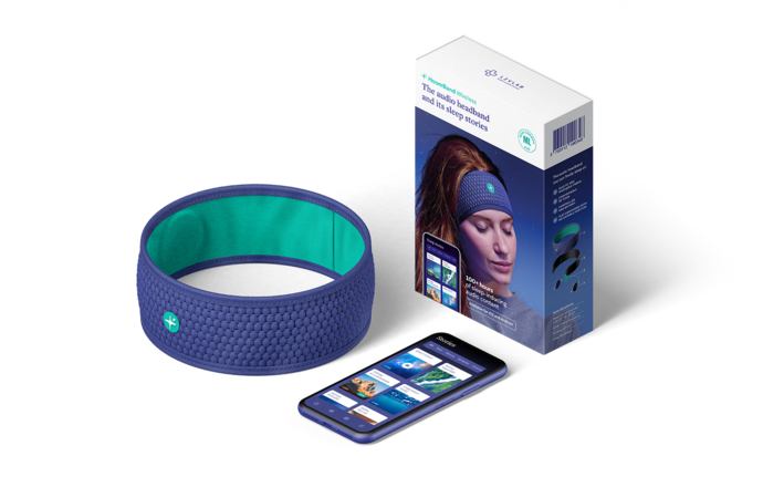 LIVLAB Hoomband Headband wellness tech to assist consumers with sleep.