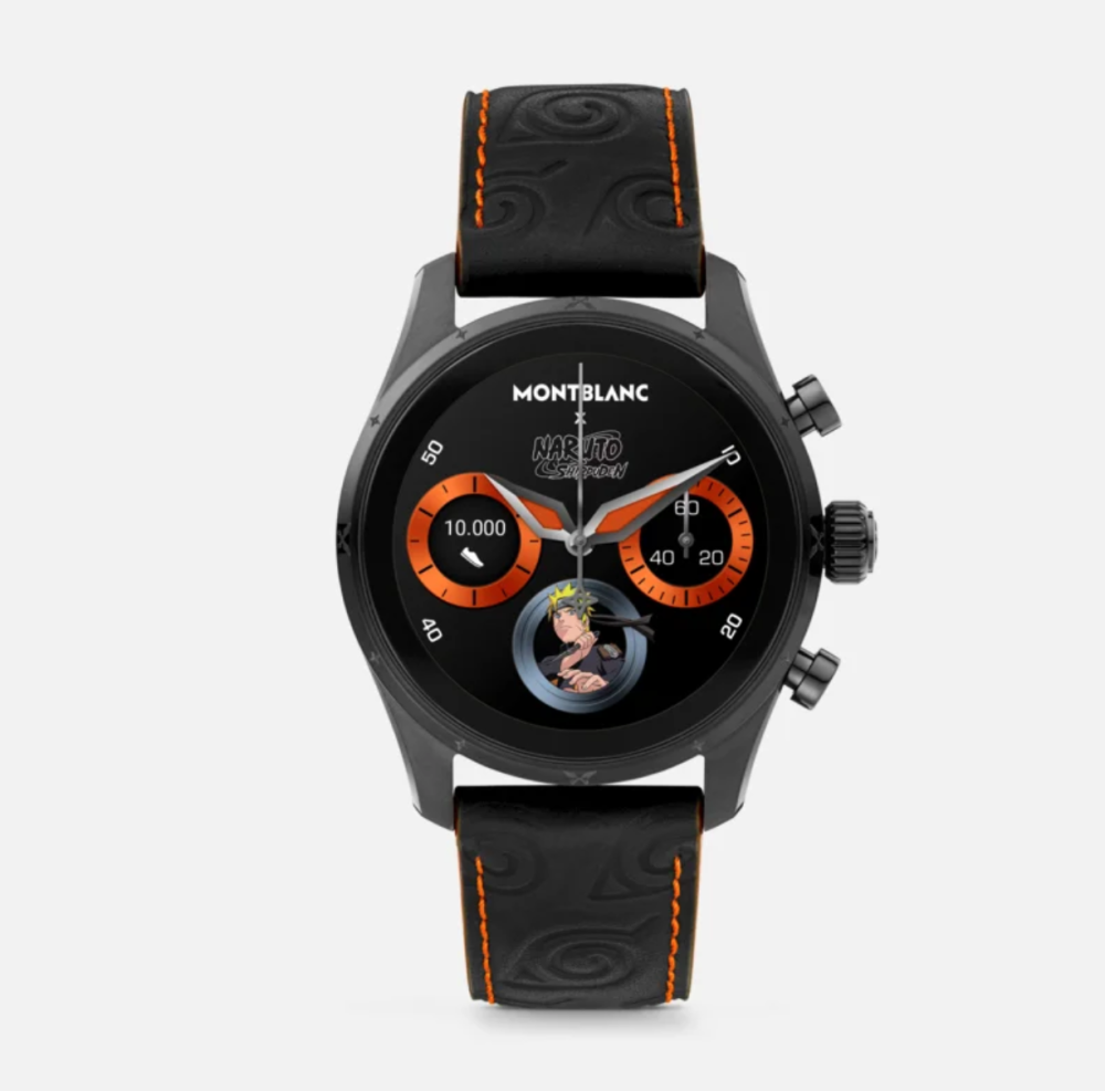 Montblanc Dives into Anime with Naruto-Inspired Smartwatch