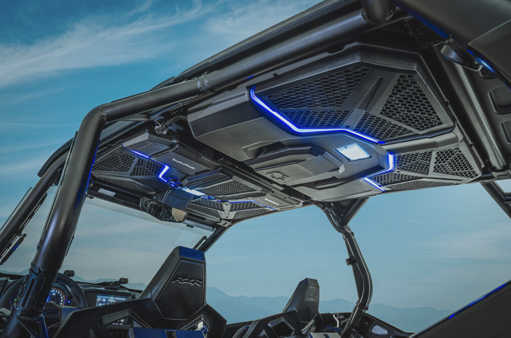 Rockford Fosgate Turns Up the Volume with RZR Audio Roof for Polaris Side-by-Sides