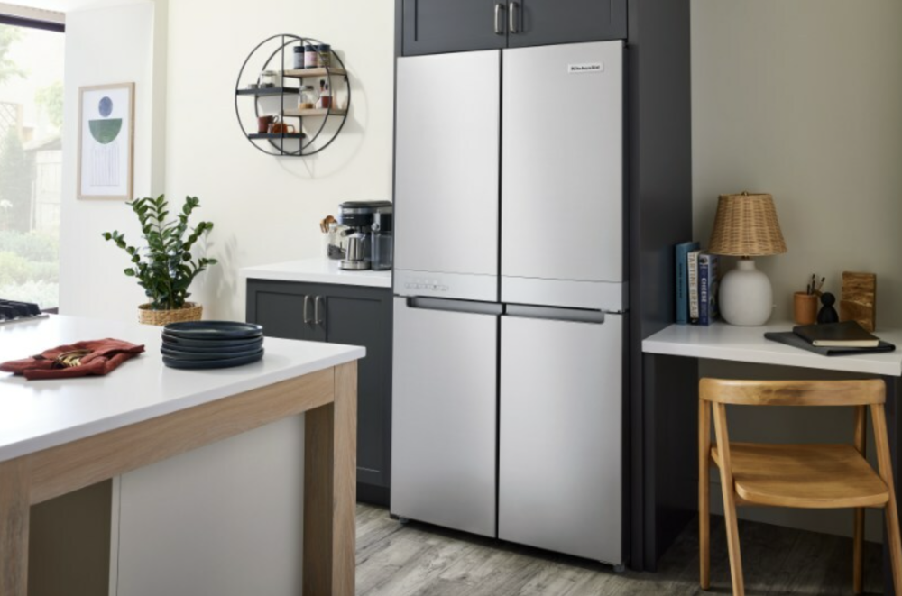 KitchenAid Releases New Refrigerator with 4-Door Design  