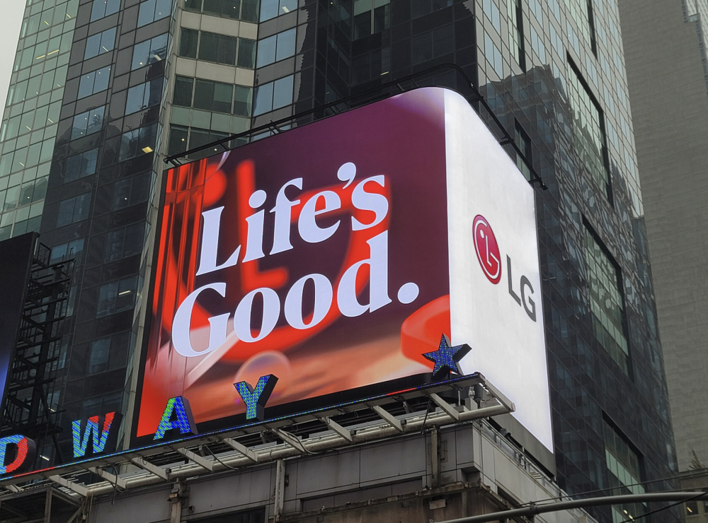 LG Puts Focus of New Brand Identity on Value of ‘Life’s Good’  
